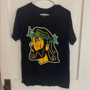 Forgiven Black T-Shirt with White Logo